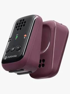 Sikkerhed|Motorola PIP12 Audio Babyalarm, Mulberry