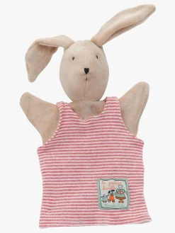 Dukker & Bamser|MoulinRoty Moulin Roty Hånddukke Sylvain Lyserød