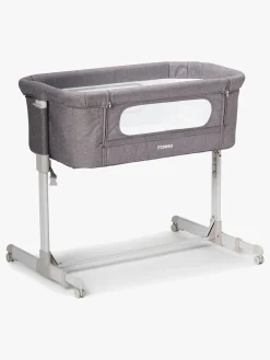 Børnesenge & Tilbehør|Moweo ALEX Bedside Crib, Grå Grå