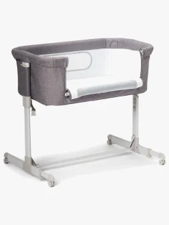 Børnesenge & Tilbehør|Moweo ALEX Bedside Crib, Grå Grå