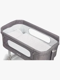 Børnesenge & Tilbehør|Moweo ALEX Bedside Crib, Grå Grå