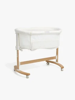 Børnesenge & Tilbehør|Moweo BLAKE Bedside Crib, Hvid