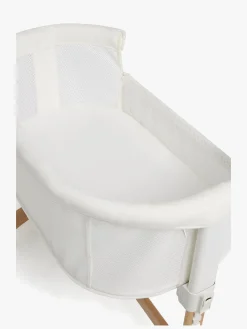 Børnesenge & Tilbehør|Moweo BLAKE Bedside Crib, Hvid