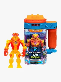 Legetøjsfigurer|BeastLab MrBeast Lab Mutators Mutation Chamber Actionfigur Flame Panther Flerfarvet