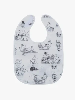 Spisetid|Mumin Mumitroldene Hagesmæk 2-pak, Sort/ Hvid