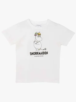 Overdele|Mumin Mumitroldene Karakter Snorkfrøkenen T-shirt, Hvid