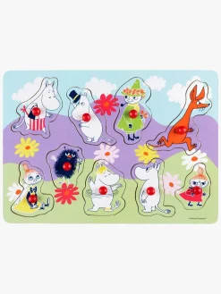 Spil & Puslespil|Mumin Mumitroldene Knoppuslespil Forår 8 Brikker