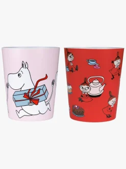 Spisetid|Mumin Mumitroldene Lille My Kopper 2-pak Rød/Lyserød