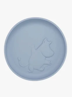 Spisetid|Mumin Mumitroldene Spisesæt Silikone, Sky Blue Blå