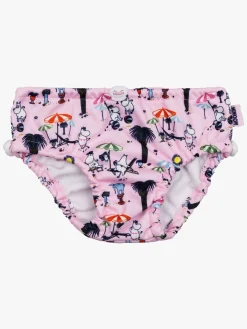 Uv & Strand|Mumin Mumitroldene UV-Sæt Badeble og Solhat, Pink