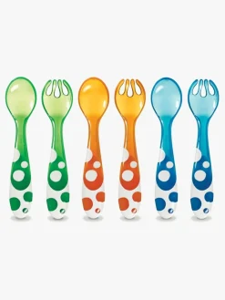 Friluftsliv|Munchkin Bestik 6-pak Multifarvede