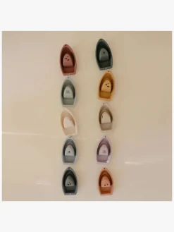 Vandlegetøj|Mushie Badelegetøj Både Rustik Flerfarvet