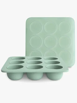 Spisetid|Mushie Fryseform til Babymad, Cambridge Blue Grøn