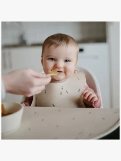 Spisetid|Mushie Hagesmæk Silikone Bees, Beige Flerfarvet