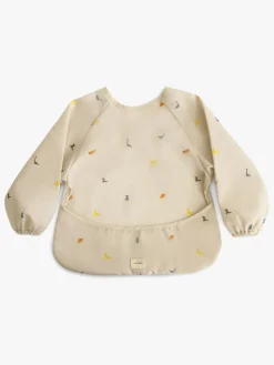 Spisetid|Mushie  Langærmet Hagesmæk, Dinos Flerfarvet