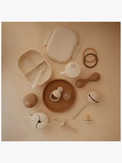 Spisetid|Mushie Madkasse, Ivory Beige