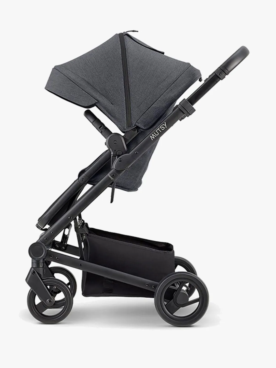 Duo- & Kombivogne|Mutsy Nexo+ Duovogn, Sort