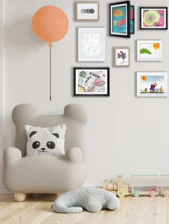 Dåbsgaver|MyLittleDaVinci My Little DaVinci Oplukkelig Ramme A3, 50 Ark, White Hvid