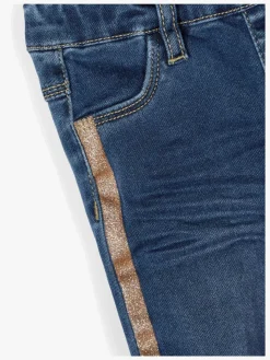 Underdele|Nameit Name it Salli Leggings, Medium Blue Denim