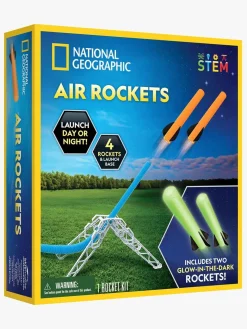Eksperimenter & Videnskab|NationalGeographic National Geographic Luftdrevet Skumraket 4 Stk.