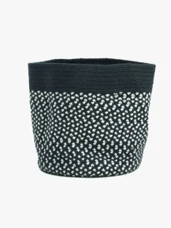 Opbevaring|Nattiot Opbevaringskurv, Sort/Hvid