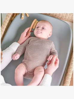 Pusleborde|Nattou Softy Puslepude, Taupe Beige