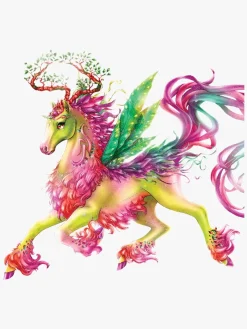 NebulousStars Kreativt Legetøj-Nebulous Stars Large Kreativ Skitseblok Forest Nebulous Horses