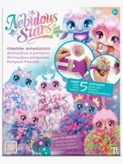 Kreativt Legetøj|NebulousStars Nebulous Stars Pom Pom Nøglering DIY-sæt