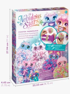 Kreativt Legetøj|NebulousStars Nebulous Stars Pom Pom Nøglering DIY-sæt