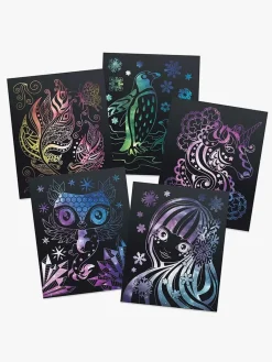 Kreativt Legetøj|NebulousStars Nebulous Stars Scratch & Sketch-sæt Isadora