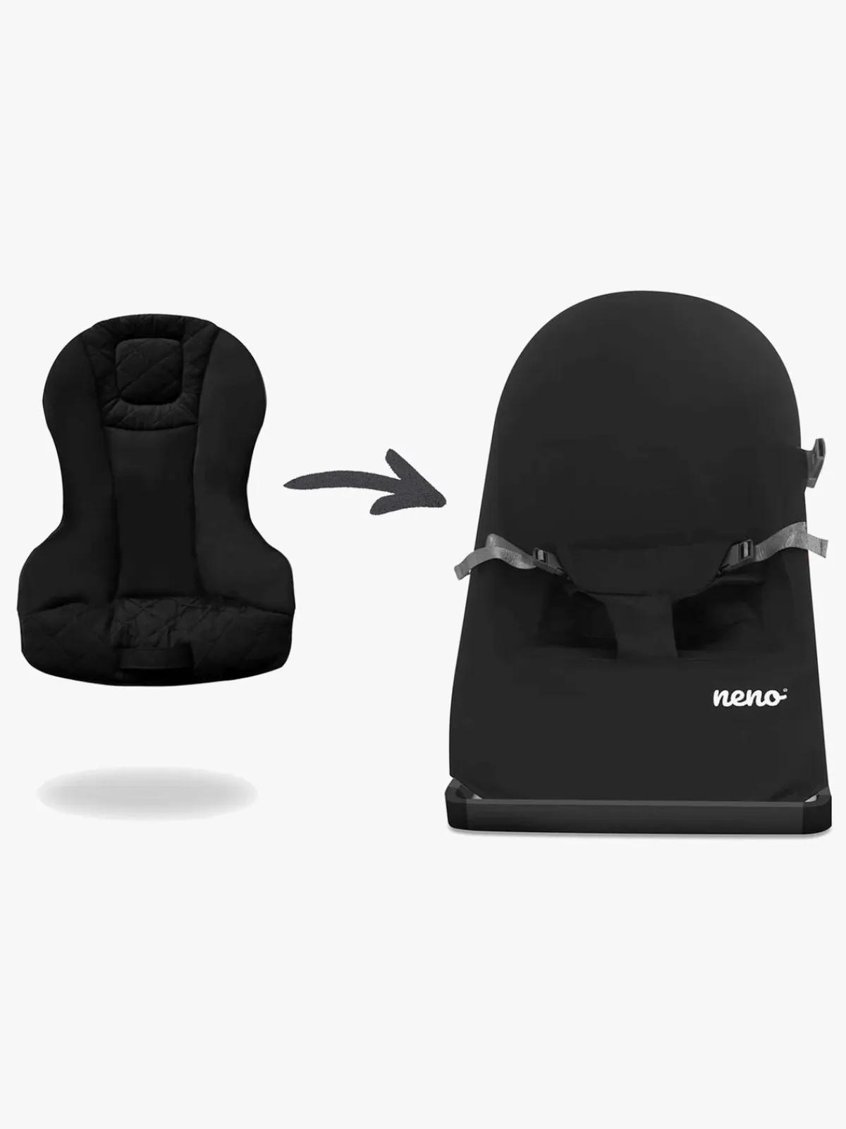 NENO Skråstole & Babygynger-Chiaro Skråstol, Black