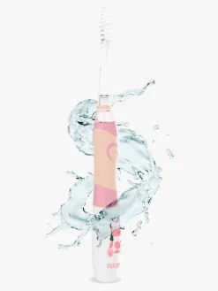 Pleje & Hygiejne|NENO Fratelli Elektrisk Tandbørste, Pink Lyserød/Hvid