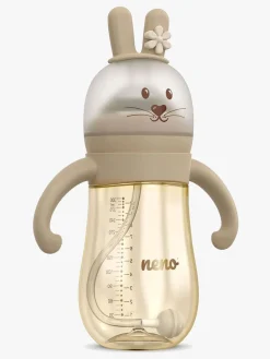 NENO Spisetid-MIO 3-i-1 Sutteflaske 300 ml, Brown