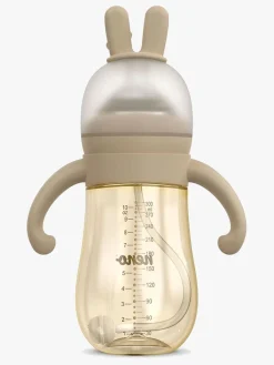 NENO Spisetid-MIO 3-i-1 Sutteflaske 300 ml, Brown