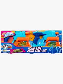 Vandlegetøj|Nerf Super Soaker Vandpistol Dunk Fill 2-pak