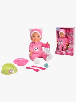 Dukker & Bamser|NewBornBaby New Born Baby Dukke med Kattedragt 30 cm