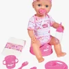 Legetøj Til Børn På 0-10 År|Dukker & Bamser|NewBornBaby New Born Baby Dukke med Tilbehør, Lyserød