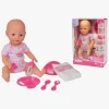 NewBornBaby Dukker & Bamser-New Born Baby Dukke Spise-Tisse 38 cm