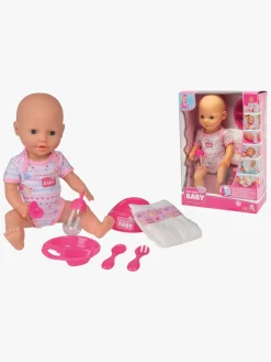 NewBornBaby Dukker & Bamser-New Born Baby Dukke Spise-Tisse 38 cm