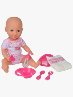 NewBornBaby Dukker & Bamser-New Born Baby Dukke Spise-Tisse 38 cm