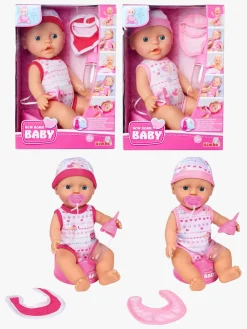 Dukker & Bamser|NewBornBaby New Born Baby Dukke Spise-Tisse 30 cm Blandet Udvalg