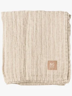 Interiør|NGBaby NG Baby Babytæppe 100x100, Natural Beige