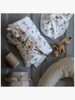 Sengetøj|NGBaby NG Baby Dandelion Sengesæt 70x80 Tremmeseng, Grå