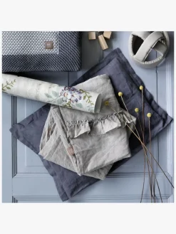 Børn NGBaby Sengetøj-NG Baby Sengesæt Mood Ruffles 100x130 Tremmeseng, Natur