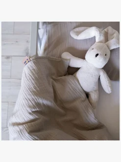 Sengetøj|NGBaby NG Baby Sengesæt Tremmeseng Musselin 100x130, Dusty Rose Lyserød