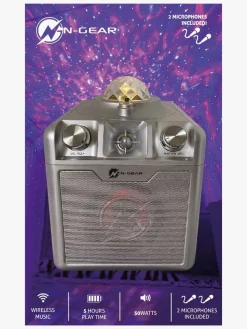 Elektronik & Media|NGear N-GEAR Disco Star Højttaler 710, Silver