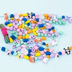 Kreativt Legetøj|NICE Perlesæt Træ Dyr