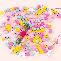 Kreativt Legetøj|NICE Perlesæt Træ Enhjørning