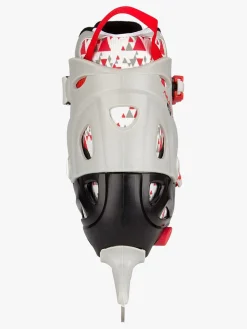 Nijdam Vinterleg-Skøjter Justerbare, Sort/Grå