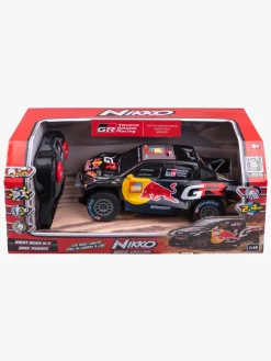 Fjernstyret|Nikko Toyota Dakar Moraes Fjernstyret Bil 1:18 med Lys
